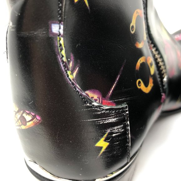 JEFFERY WEST 'MUSE' Tattoo Sylvian Leather Boots - Picture 11 of 11